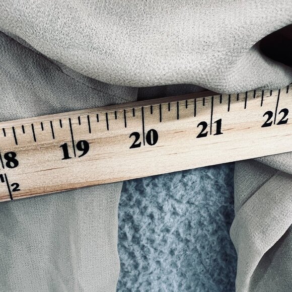 See You Monday Womens Boho Blouse Large Taupe Embroidered Peplum Festival Ethnic - Picture 8 of 10